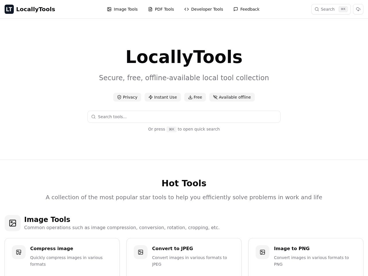 LocallyTools